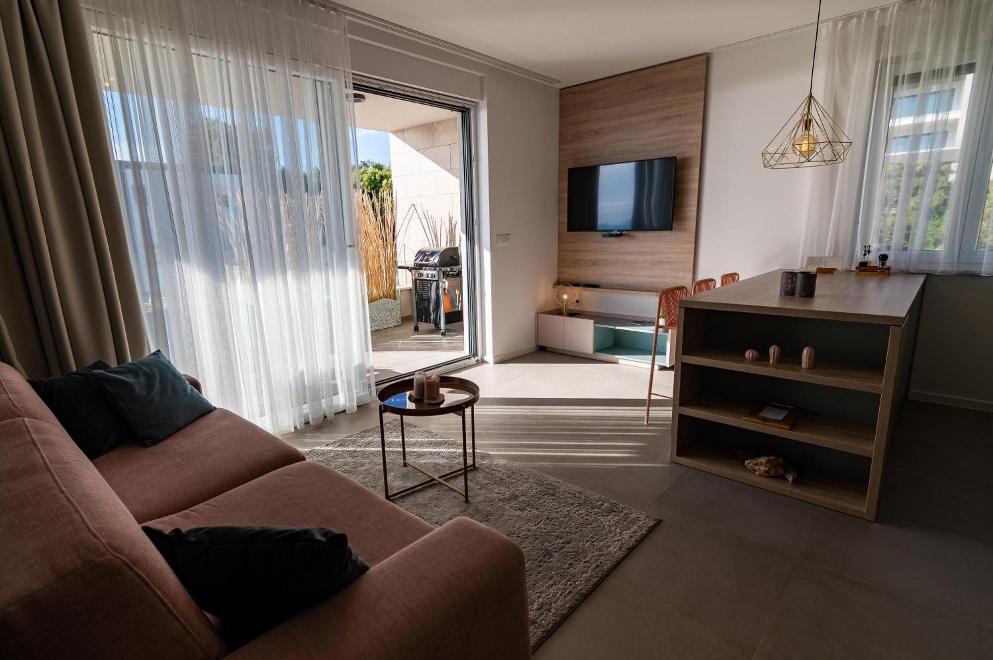 Villa Natura Luxury Apartments Mandre Chambre photo